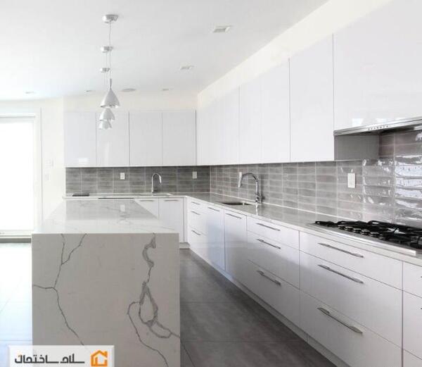 عکس کابینت سفید جدید