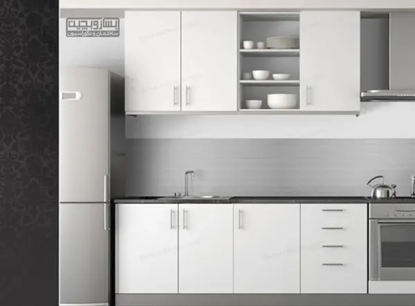 عکس کابینت سفید جدید