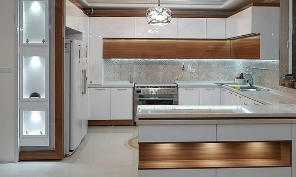 عکس کابینت سفید جدید
