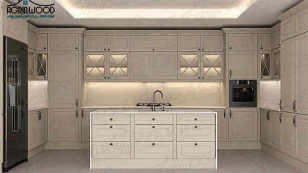 عکس کابینت سفید جدید