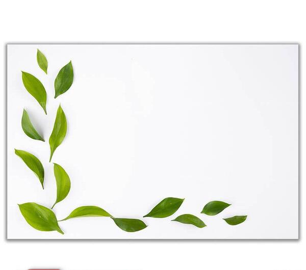 عکس برگه سفید حاشیه دار
