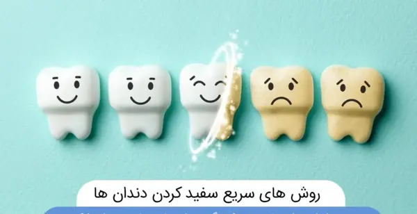 عکس دندان سفید و مرتب
