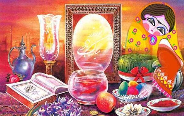 عکس نقاشی برای سال نو