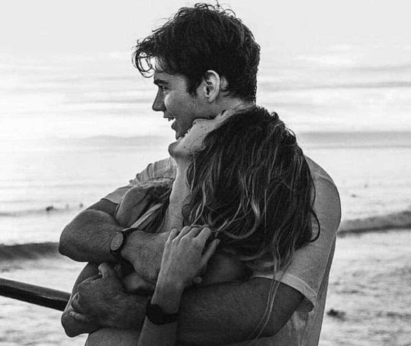 عکس سیاه سفید دونفره عاشقانه