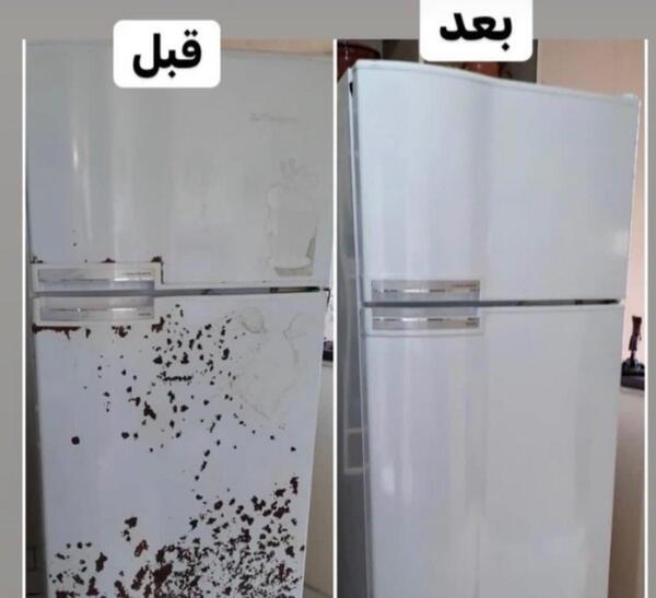 عکس رنگ سفید یخچالی