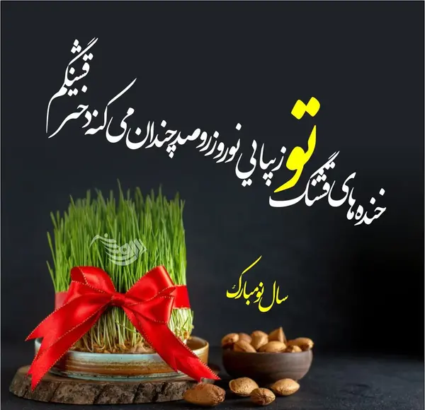 عکس تبریک سال نو دوستانه