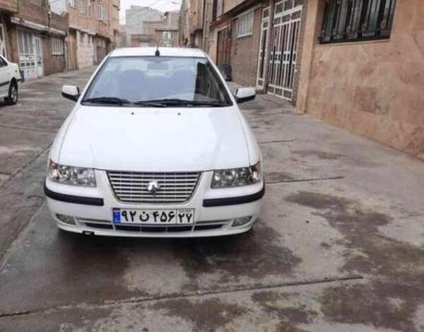 عکس سمند سفید ال ایکس