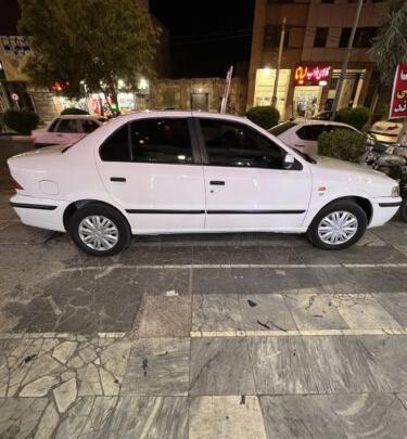 عکس سمند سفید ال ایکس