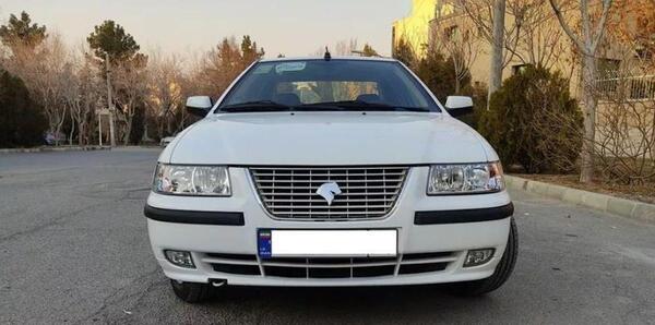 عکس سمند سفید ال ایکس