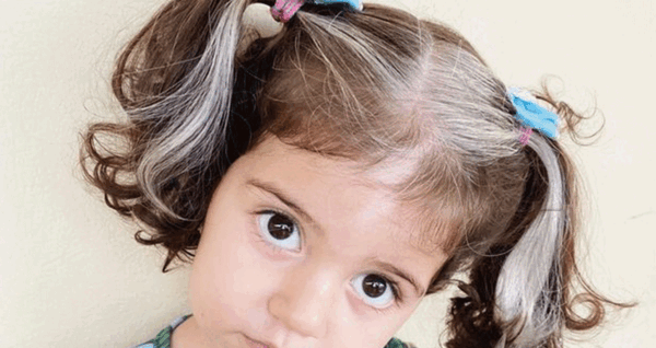 عکس موی سفید طبیعی