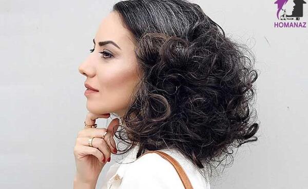عکس موهای سفید طبیعی
