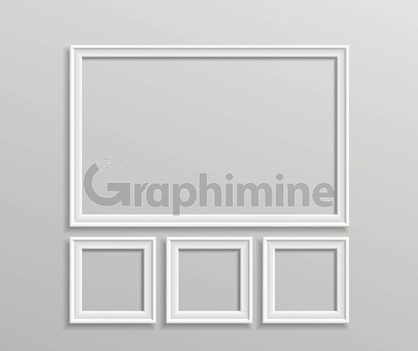 عکس قاب سفید