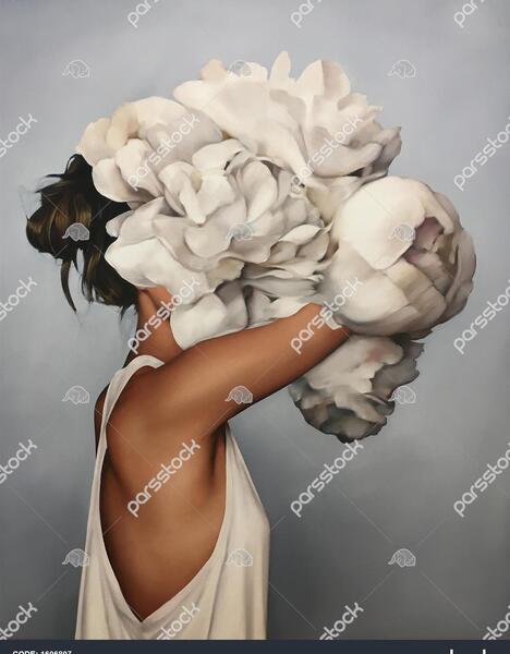 عکس گل های سفید رنگ