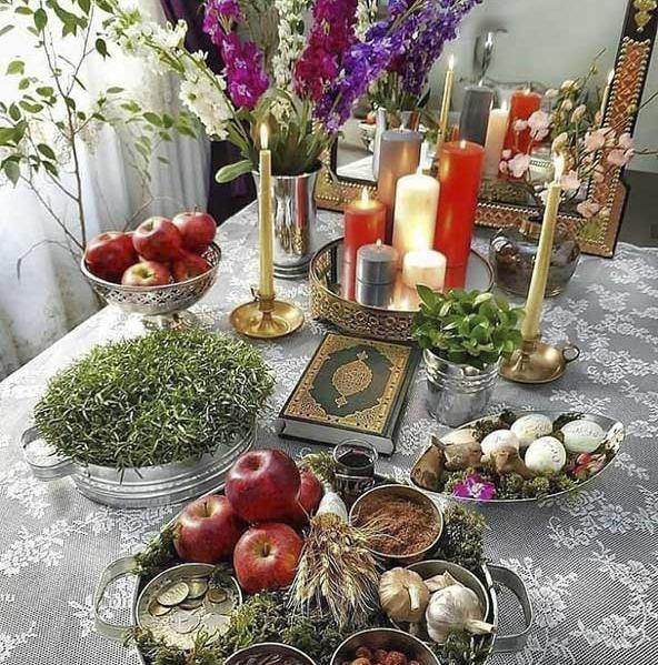 عکس سفره هفت سین عکس سفره هفت سین