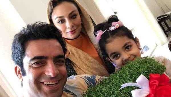عکس هنری با سفره هفت سین