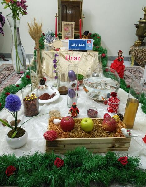 عکس سفره هفت سین سال نو مبارک