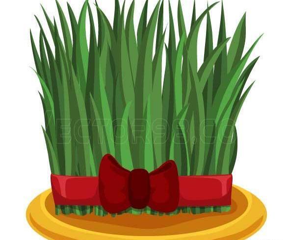 عکس سفره هفت سین سبزه