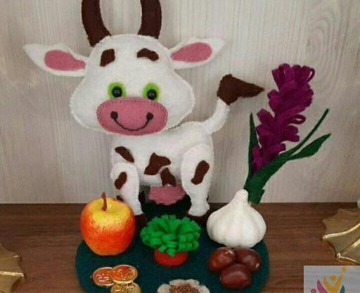 عکس کاردستی سفره هفت سین با مقوا