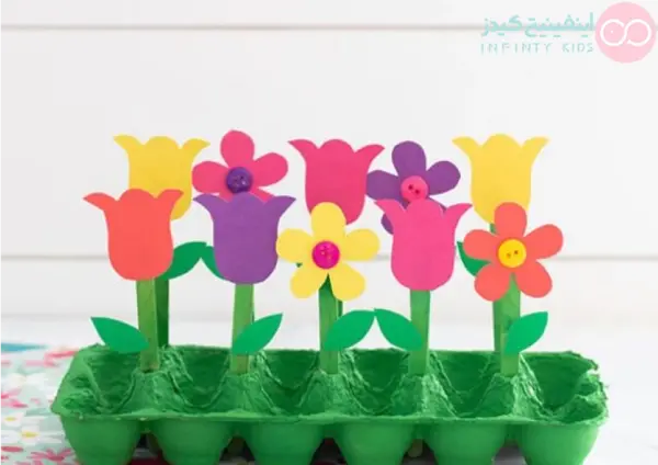 عکس کاردستی سفره هفت سین با مقوا