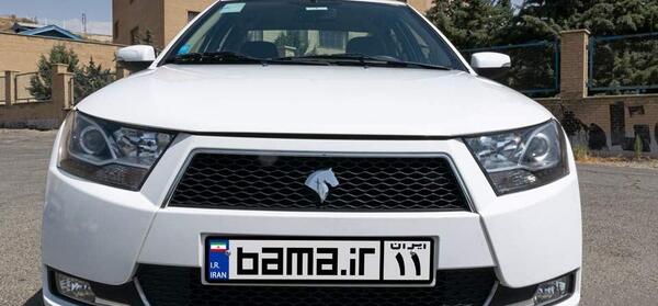 عکس ماشین دنا معمولی سفید