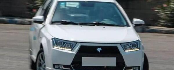 عکس ماشین دنا معمولی سفید