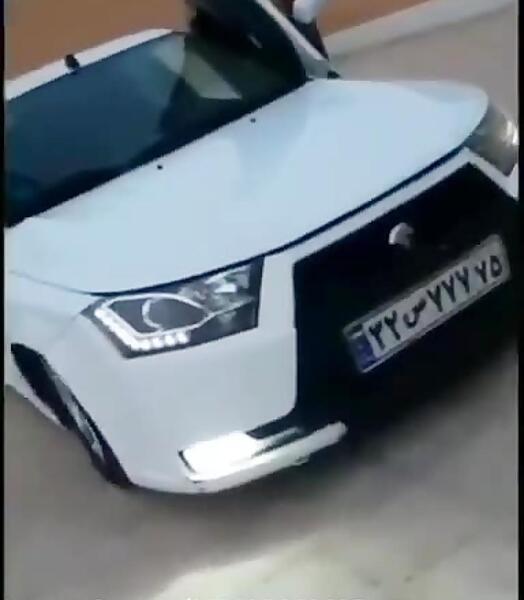 عکس ماشین دنا معمولی سفید