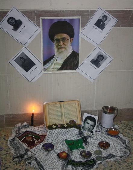 عکس سفره هفت سین با شهدا