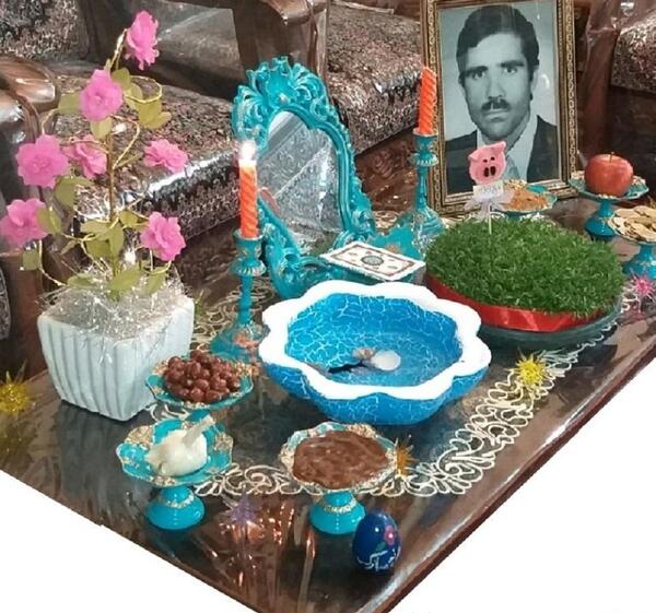 عکس سفره هفت سین با شهدا