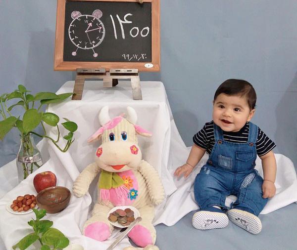 ژست عکس پای سفره هفت سین