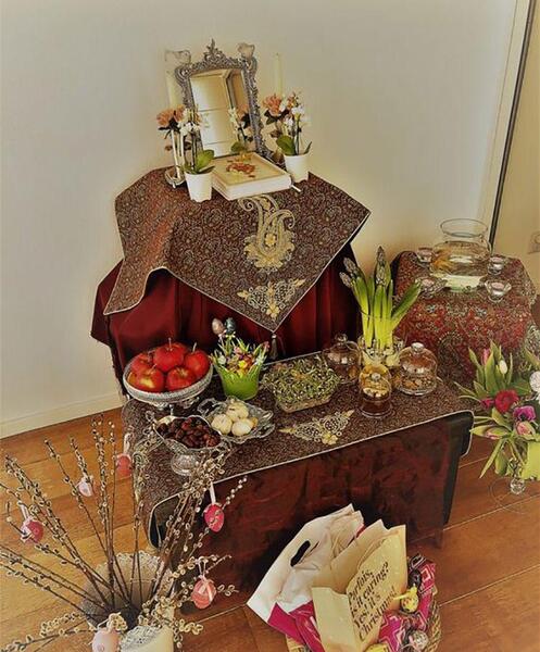 باکلاس شیکترین عکس سفره هفت سین جدید