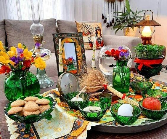 باکلاس شیکترین عکس سفره هفت سین جدید