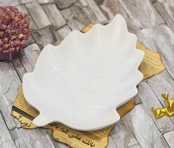 عکس ظرف های سرامیکی سفید
