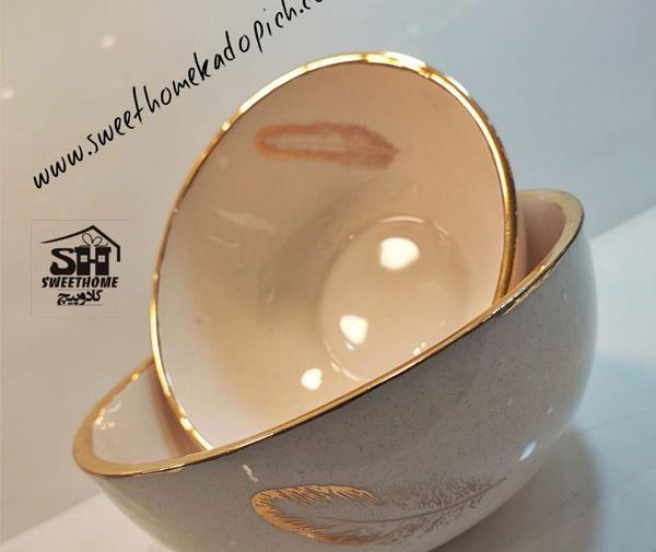 عکس ظروف سرامیکی سفید تزئینی