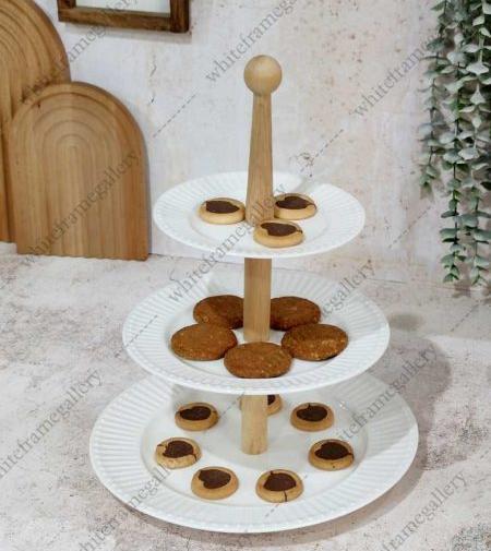 عکس ظروف سرامیکی سفید تزئینی