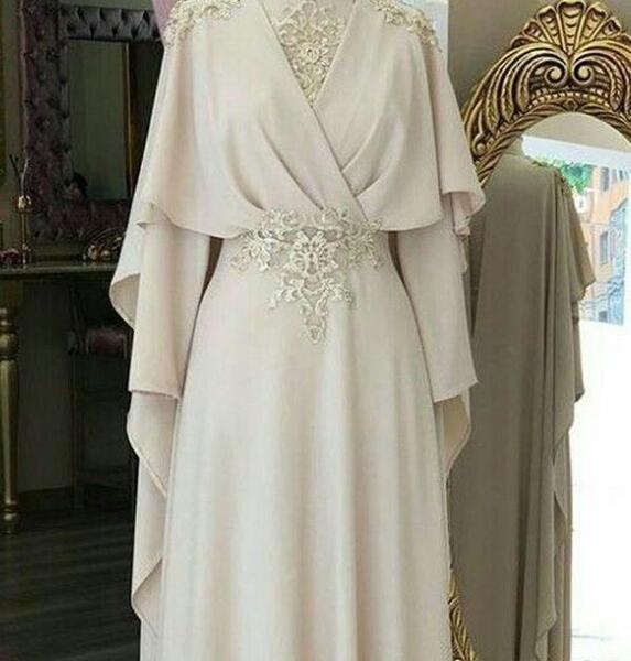 عکس لباس سفید طلایی