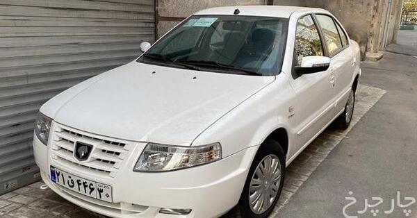 عکس سمند سورن سفید