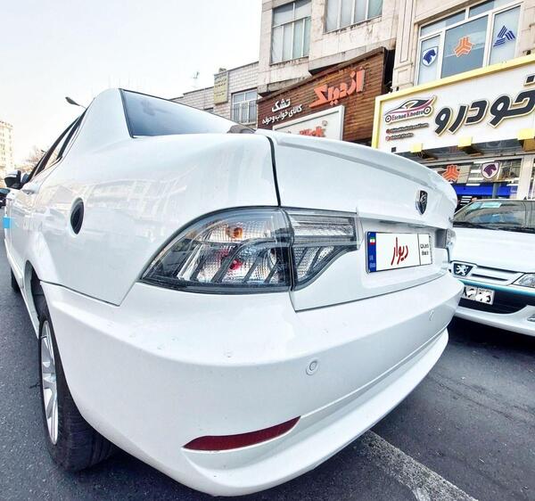 عکس سمند سورن سفید