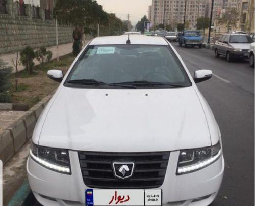 عکس سمند سورن سفید