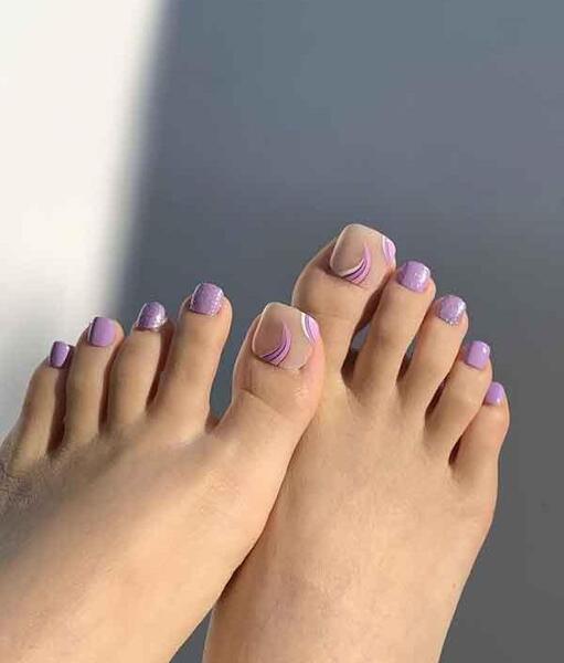 عکس ژلیش پا سفید