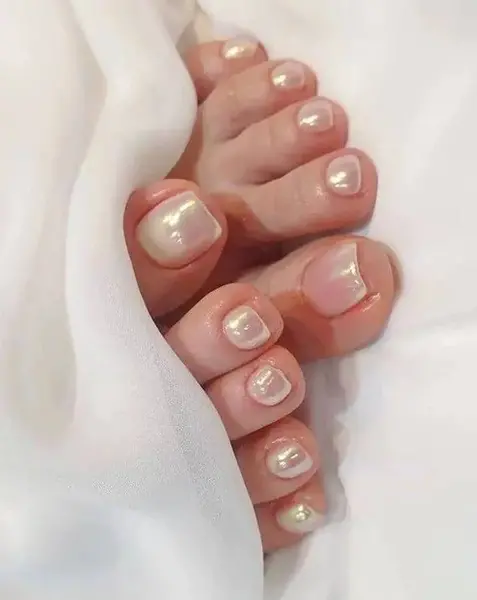 عکس ژلیش پا سفید