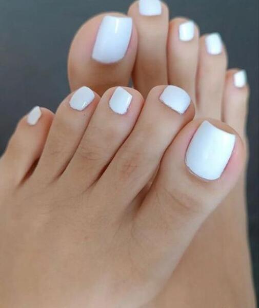 عکس ژلیش پا سفید