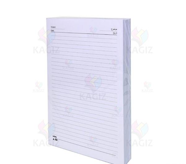عکس برگه آچار سفید خط دار
