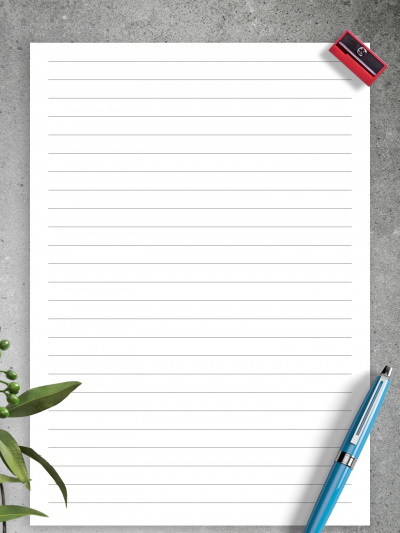 عکس برگه ی سفید خط دار