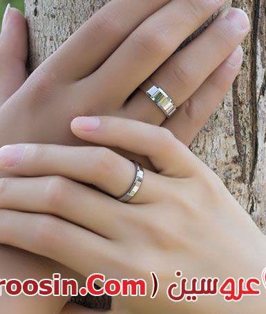 عکس های حلقه طلای سفید