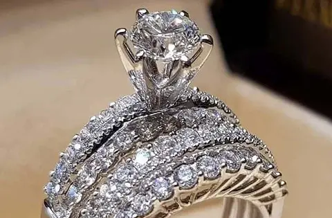 عکس های حلقه طلای سفید