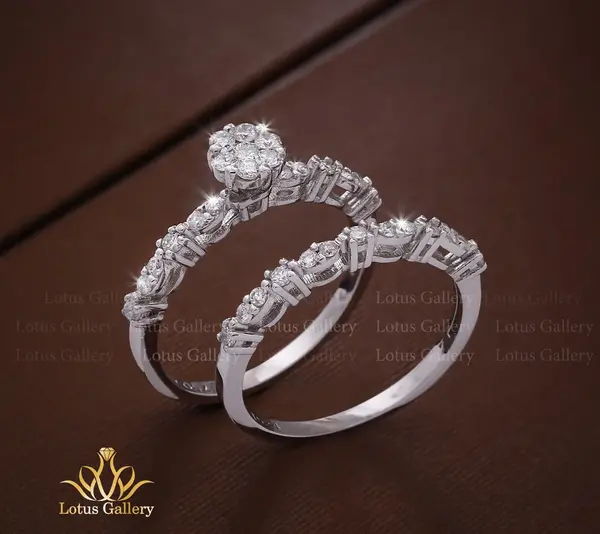 عکس های حلقه طلای سفید