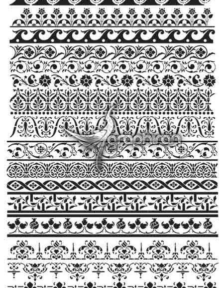 عکس کاغذ سفید حاشیه دار