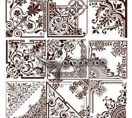 عکس کاغذ سفید حاشیه دار