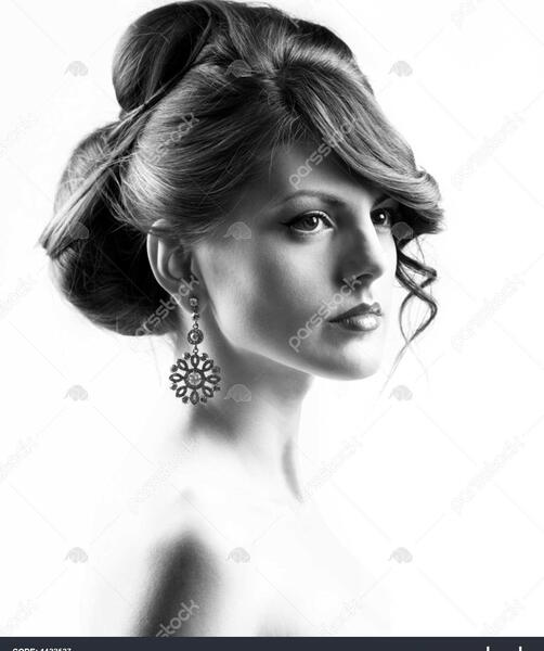 عکس سیاه و سفید چهره با کیفیت بالا