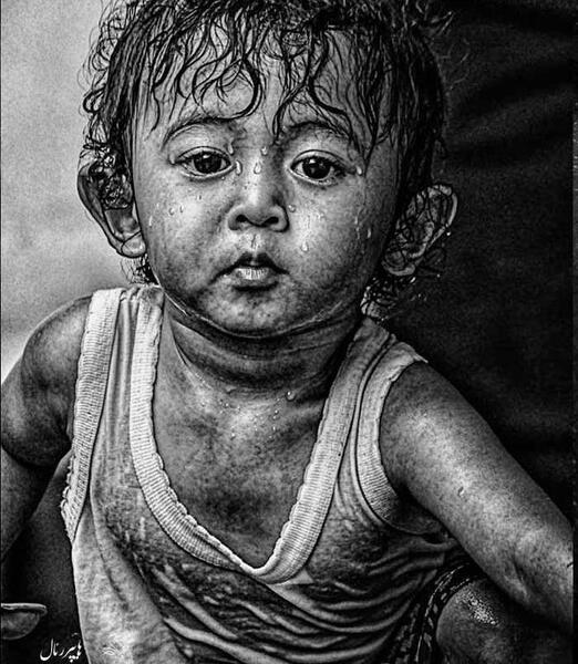 عکس سیاه و سفید چهره با کیفیت بالا